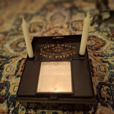 M. STEIN Metal Makeup Lockbox C. 1910 - RARE