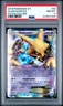 2016 POKEMON XY FATES COLLIDE #25 ALAKAZAM EX PSA 8