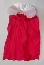 Disney Barbie Doll RED CAPE Vampire Dracula Costume SNOW WHITE Replacement Royal