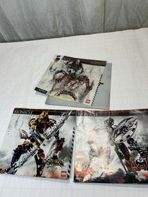 LEGO BIONICLE Vezon & Fenrakk 8764 Brutaka 8734 Axonn 8733; Kardas Dragon trio