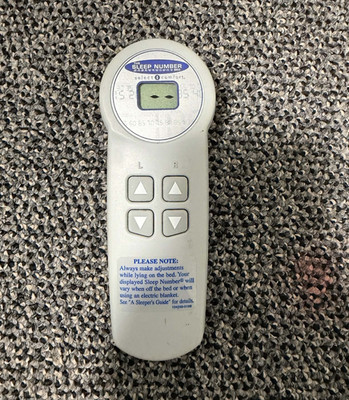 Sleep Number Select Comfort Air Chamber Wireless Remote UFCS3 LPM-1000E