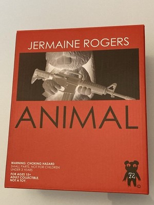 NEW Jermaine Rogers Animal Vinyl Figure Full Color Variant Wild Rocks Bunny Foo