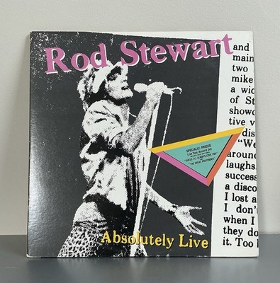 Rod Stewart Absolutely Live Warner Bros 23743 US Pressing Vinyl 2lp VG++