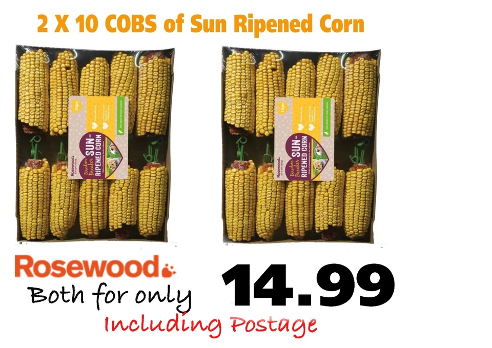 Rosewood Boredom Breakers Sun Ripened Corn x 10 x 2 trays