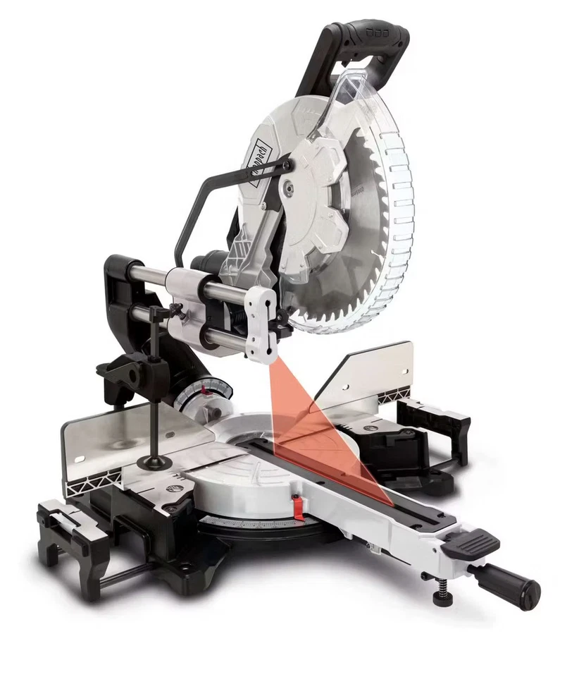 Troncatrice radiale da legno 305mm 2000w KZGS310PS-BE scheppach black