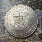 Photo of a 1960 Mexico 10 Pesos Silver from an eBay listing that sold on Jun 8, 2026