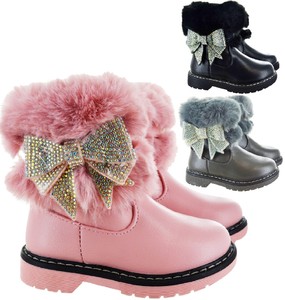 rosa steel toe faux fur lined