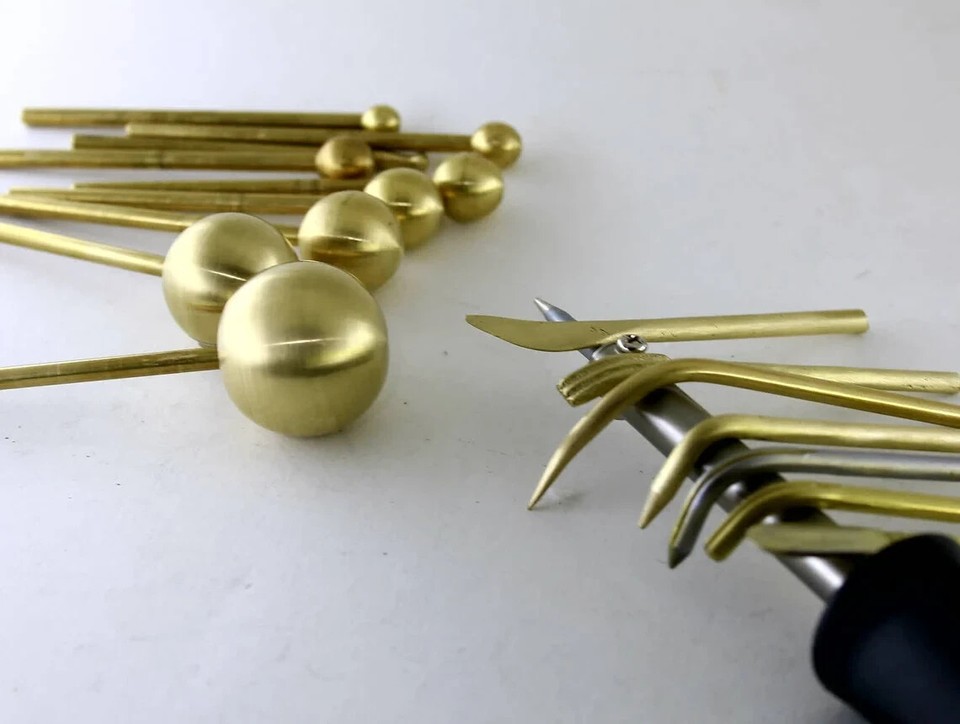 Japanese flower making tools soldering iron Millinery Fabric 16 Tools