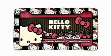 New Hello Kitty License Plate Frame Fir Car Truck Suv Van New Condition