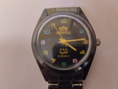 mechanische uhr orientex kristall