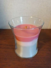 SHORELINE TRILOGY WoodWick 10oz Medium Jar Candle Burns  CRACKLE