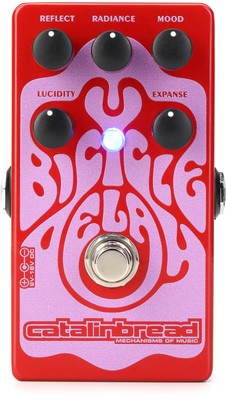 Used Catalinbread Bicycle Delay Guitar Effects Pedal FREE SHIPPING