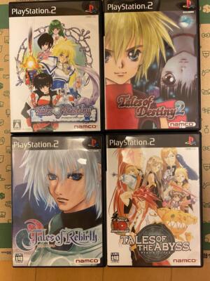 SONY PS2 Tales of the Abyss & Tales of Rebirth Set PlayStation 2