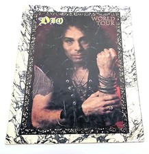 Dio World Tour 1985 Concert Program With 2 Ticket Stubs August 25, 1985