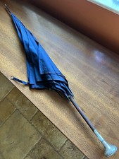 Victorian Umbrella With Pearl And Silver Handle