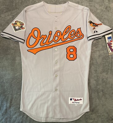 Authentic Cal Ripken Jr. Baltimore Orioles 2001 Majestic Jersey size 40 NWT