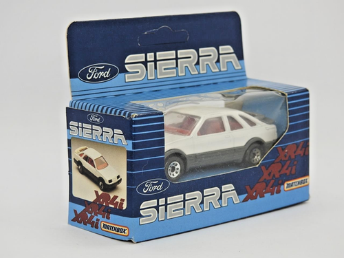 MATCHBOX 1982 FORD SIERRA XR4I MINT EN CAJA PROMOCIONAL FORD SIN ABRIR NI COLGAR - Imagen 5 de 5