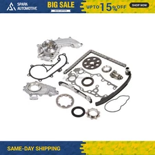 Timing Chain Kit Water Oil Pump Fit 95-04 2.4L Toyota Tacoma DOHC 16V 2RZFE