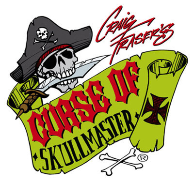ARTOOL SKULLMASTER Airbrush Schablone Curse of Skullmaster WÄHLEN SIE IHRE SCHABLONE