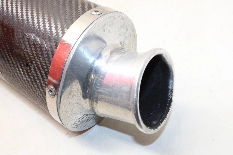 Silenciador de tubo de escape Honda Super Hawk 1000 Vtr1000f 1998 silenciador de lata deslizable Foto 2 de 4