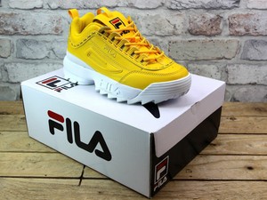 fila disruptor giallo