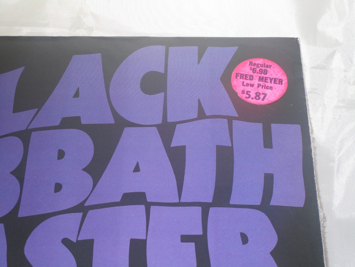 Black Sabbath ‎Master Of Reality Sealed Vinyl Record LP USA 1970's