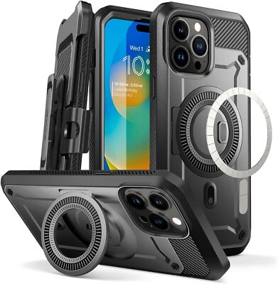 SUPCASE MagSafe Case for iPhone 15 series 15 14 13 ProMax Rugged Full Body Cover