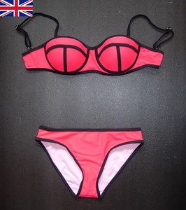red designer bikini