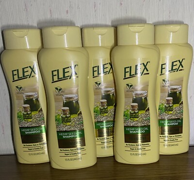 5btls. HEMP SEED OIL SHAMPOO 15fl.oz.each