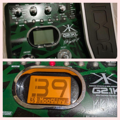 ZOOM G2.1KL Kiko Loureiro Signature Edition Guitar Effects Pedal