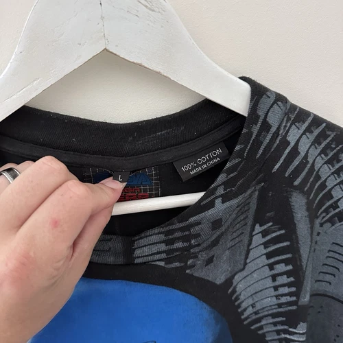 Vintage 1994 SEGA MEGA WEAR Sonic The Hedgehog AOP T Shirt - Mens Size Large - - Picture 10 of 15