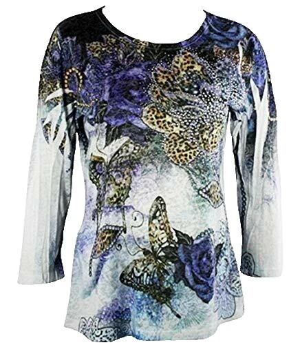 Camisetas Estampado Animal Cactus para Mujeres