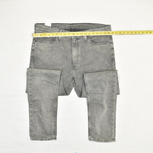 Levi's Men's Jeans Cotton Blend Gray Size 38x32 Zip Solid 510 Skinny Denim - Picture 4 of 8