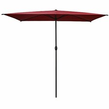 Rubeder Rectangular Patio Umbrella 6 6 By 10 Ft Outdoor Market Table Umbrellas For Sale Online Ebay