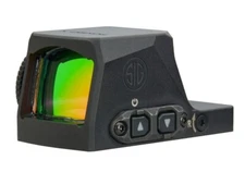 Sig Sauer ROMEO-X Enclosed Pro Foot. Red Circle Dot Reflex Sight Black #SORX1300