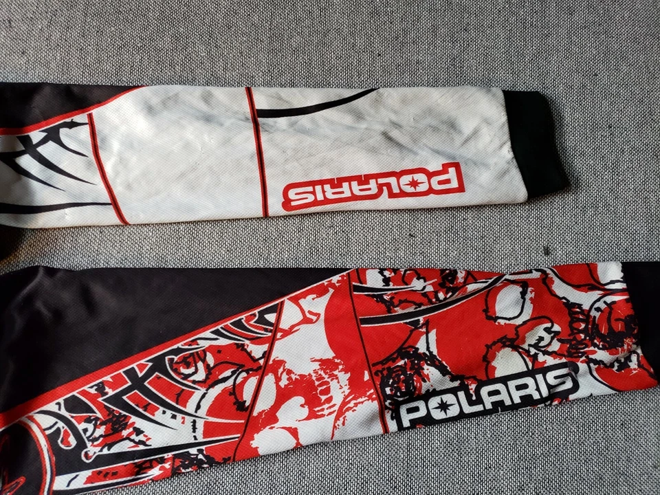 Polaris RZR Ranger Racing Mens L/S Jersey Large Motocross Snowmobile EUC - Image 3 of 3