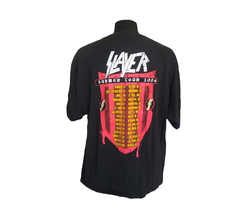 Slayer 2006 Tour Shirt Dethrone The Demagogue 2XL - Picture 5 of 7
