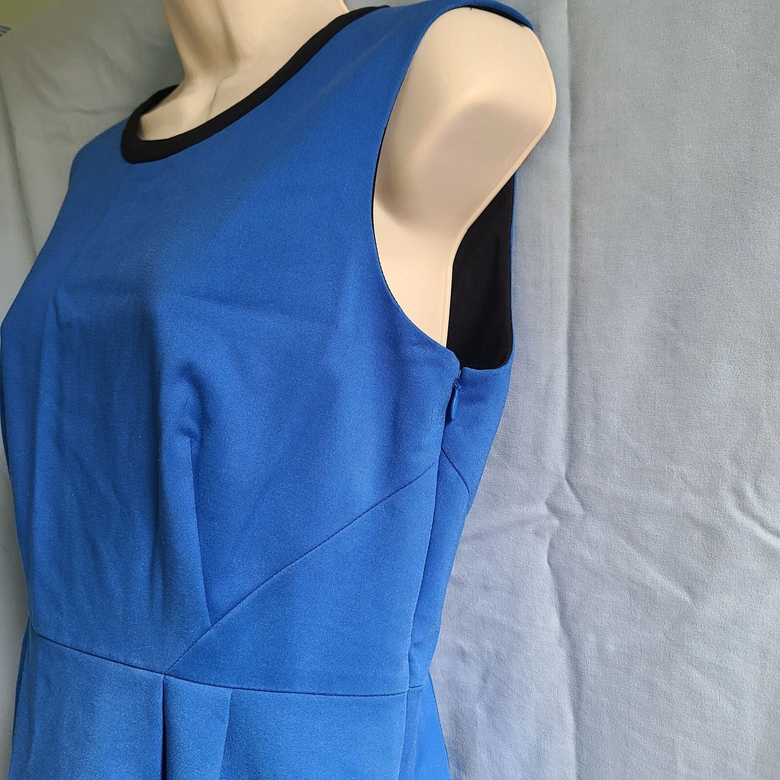 Abito tubino Kate Spade Arie senza maniche colorblock taglia 8 nuovo etichette