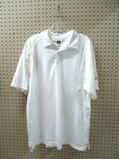 903B6 Champion H8729 Men's Double Dry Performance Collar Polo T-Shirt LG White