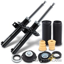 ATEC 2x STOSSDÄMPFER+DOMLAGER+PROTECTION-KIT VORNE FÜR VW BEETLE GOLF 5 6 PASSAT