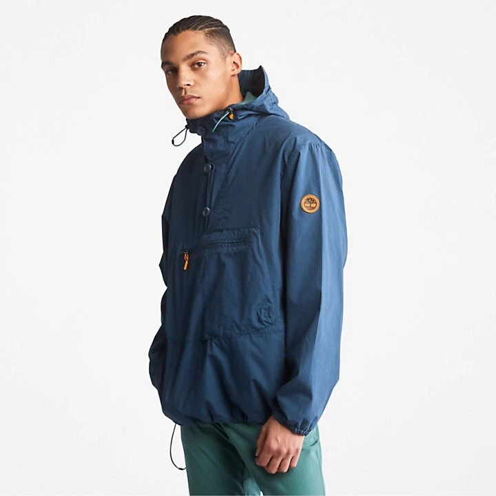 Timberland OUTDOOR HERITAGE EK ANORAK MEN IN BLUE Brand New With