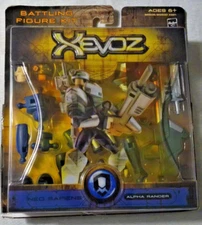 XEVOZ Battling Figure Neo Sapiens Alpha Ranger (Hasbro Stikfas 2003) NEW SEALED