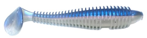 Señuelo de pesca para lubina de plástico suave estilo Keitech con cebo de baño cola de remo estilo Keitech 20 3,8 - Imagen 14 de 37