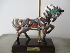 Hershey Park Carousel Horse "Coco" Music Box