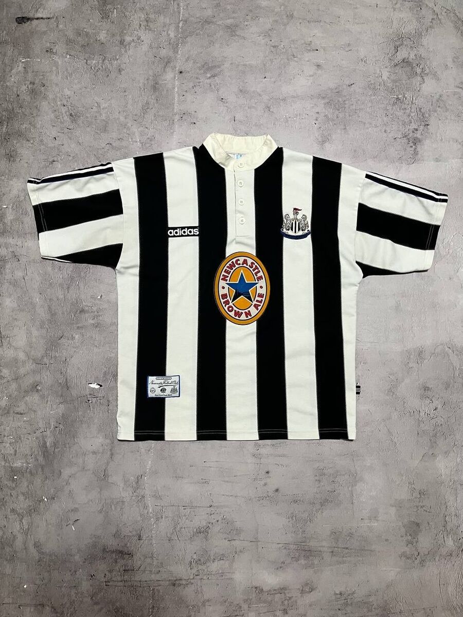 Newcastle United 1995/1996/1997 ORIGINAL Adidas Vintage Rare Newcastle United 1995/1996/1997 ORIGINAL Adidas Vintage Rare