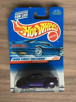 Hot Wheels - 1998 First Editions Tail Dragger - #24 of 40 Collector #659