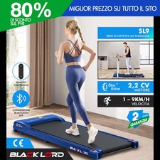 BLACK LORD Tapis Roulant Elettrico Tappetino da Passeggio Casa Ufficio Fitness