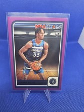 2023-24 NBA Hoops Basketball Leonard Miller Purple Parallel (RC)