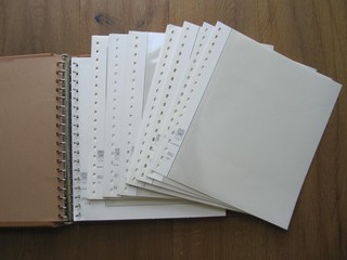 Lindner T blank sheets 1/2/5/6/7 strips 50 pieces album new price 150 euros