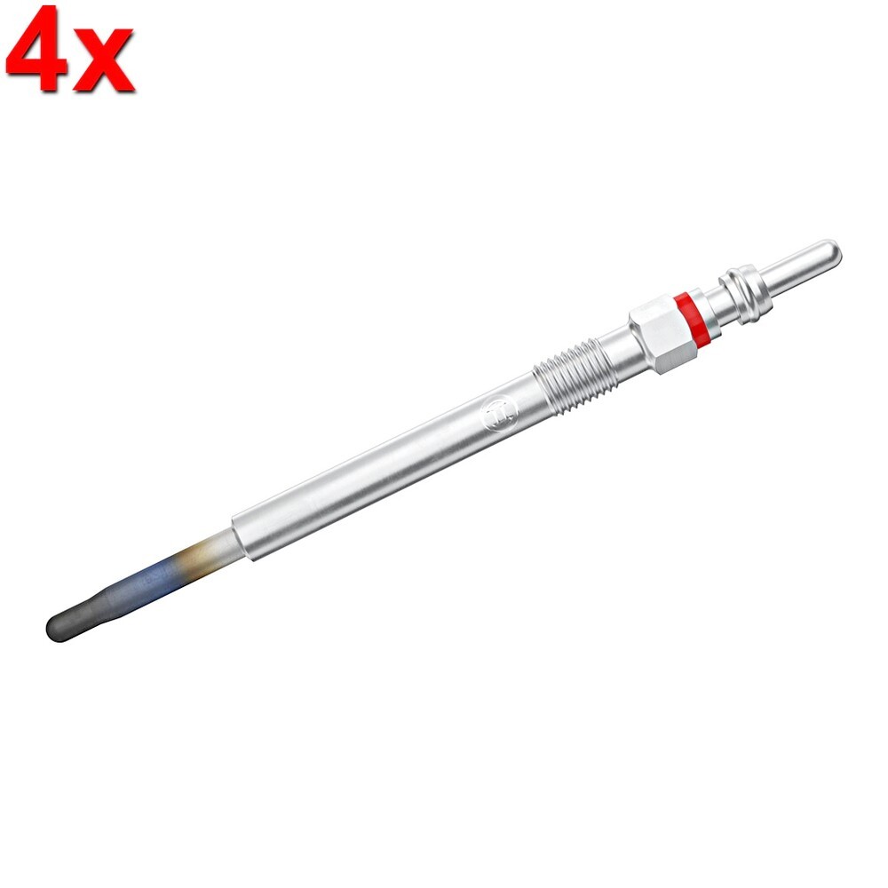 BOSCH 4x Glow Plugs For CITROEN C3 DS FIAT FORD USA MAZDA OPEL 06-23 0250404001